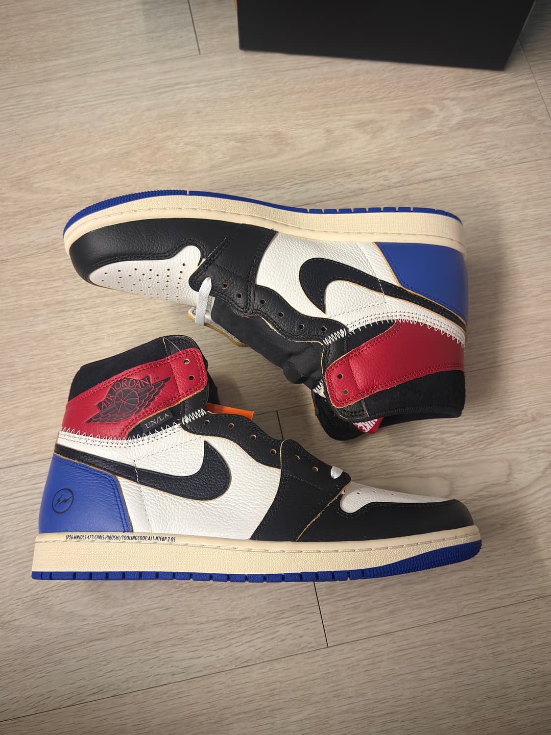 [290] 프라그먼트 유니온 조던1 하이 상품이미지3