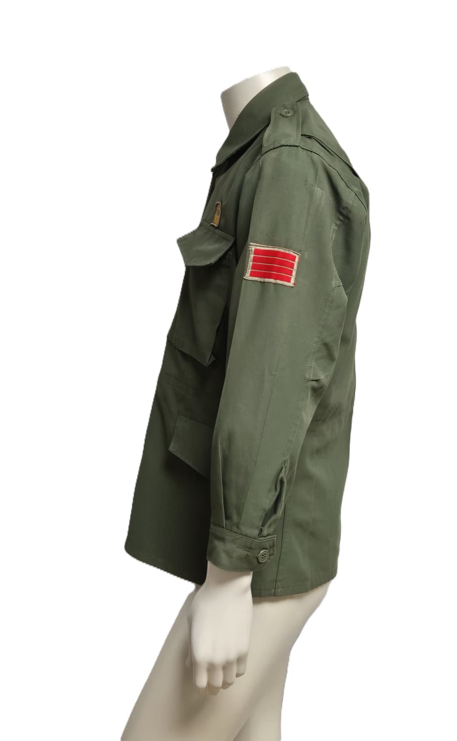 육군 구형 병장 민무늬 야전상의 전투복 상의 자켓 (M) 상품이미지2