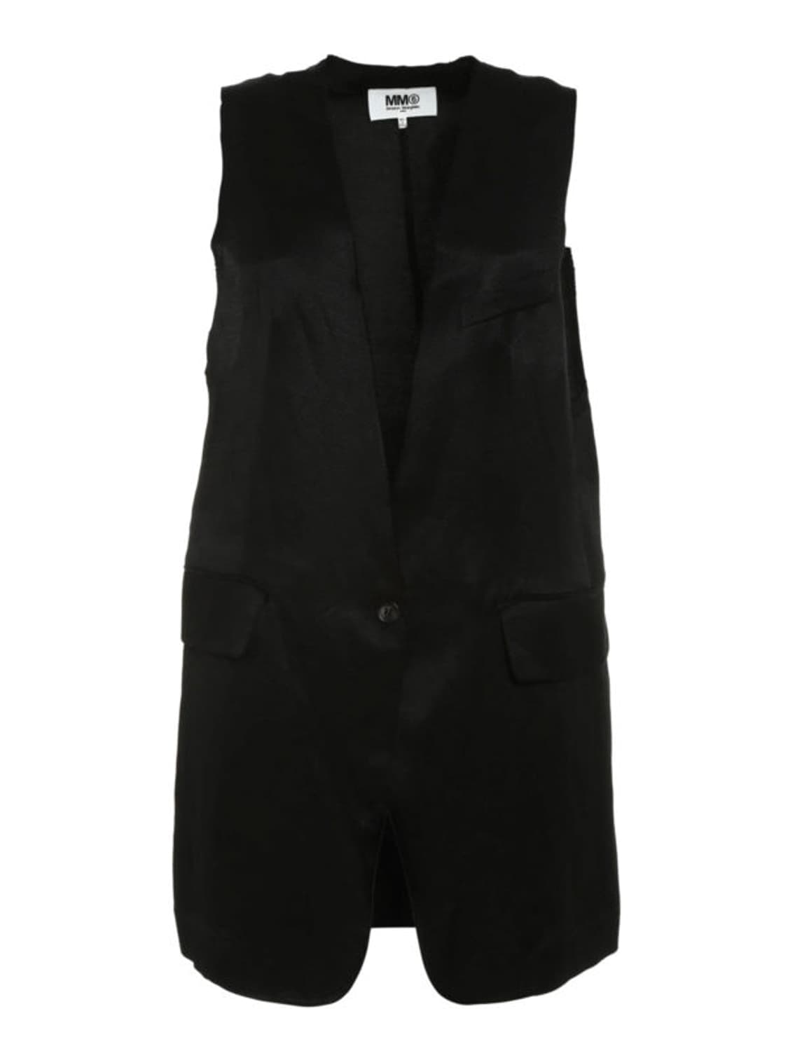 MM6 로우 컷 슬리브리스 숏 코트 상품이미지1