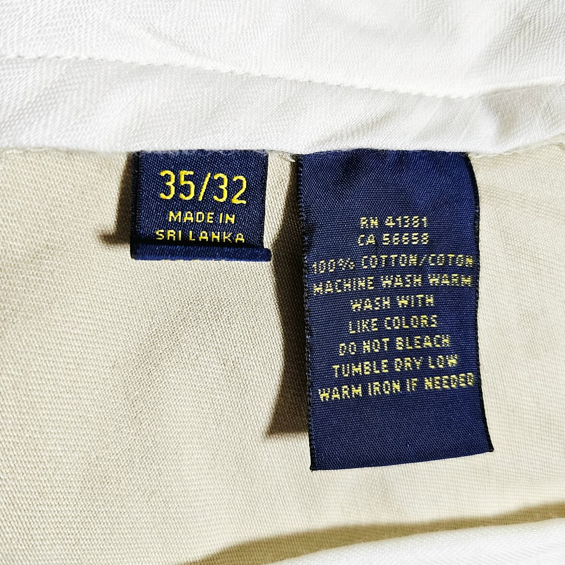 [새상품/35][폴로 랄프로렌] 신형 슬림핏 치노 팬츠 베이직 샌드 상품이미지7