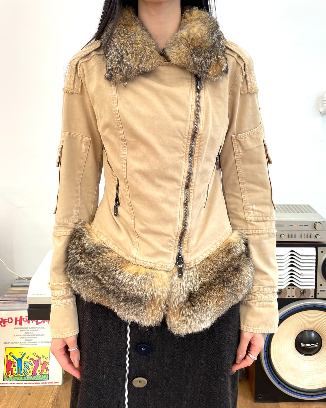 [42] 에르마노설비노 퍼 자켓 상품이미지4