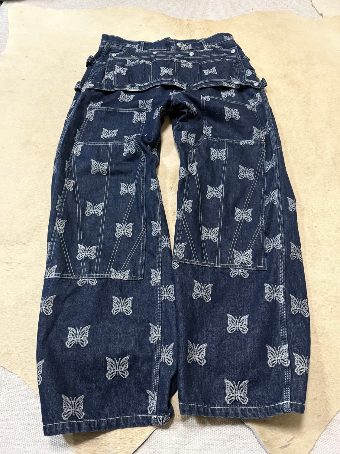 니들스 에이프런 빠삐용와이드데님  상품이미지1