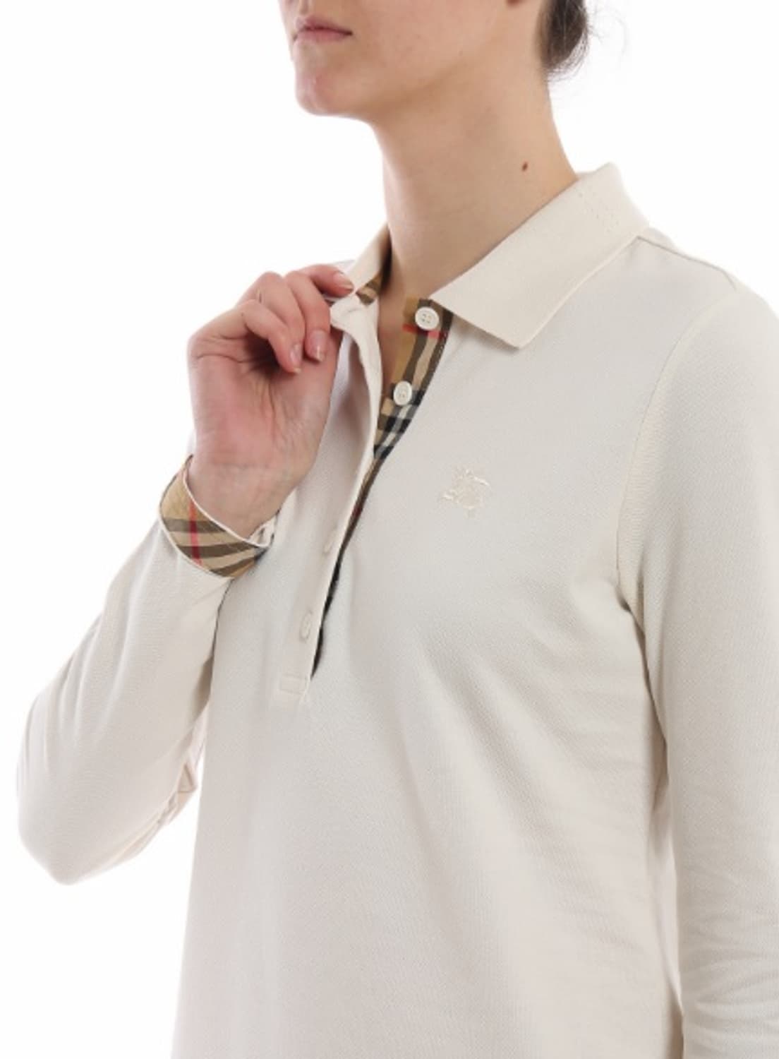 버버리 노바체크 PK 긴팔 티셔츠  상품이미지1