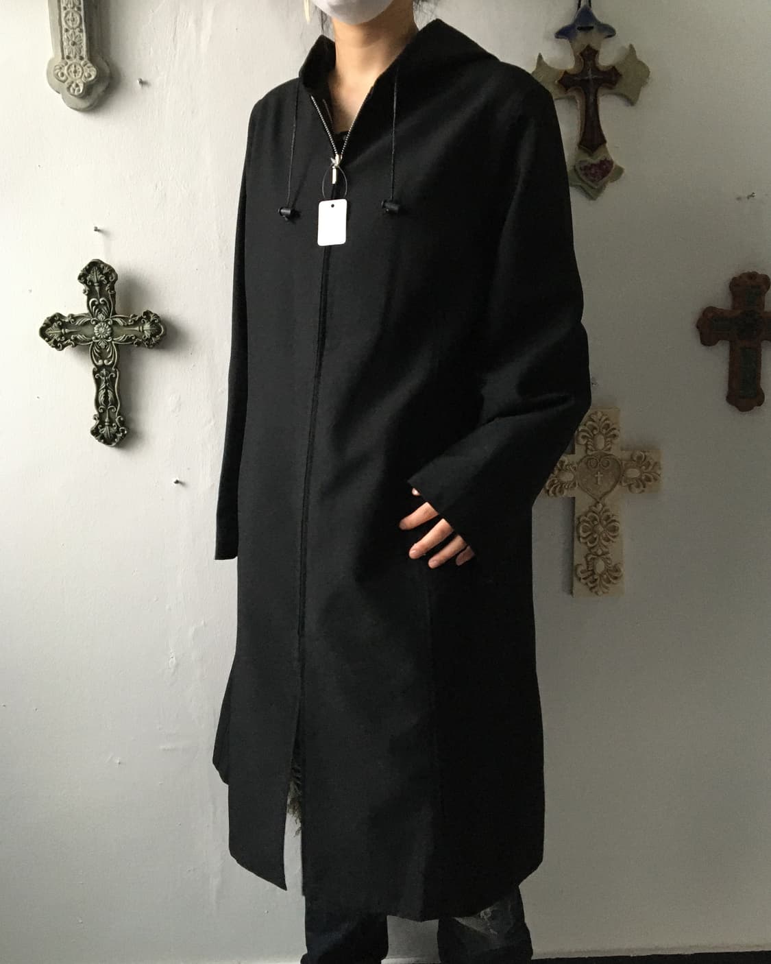 Hood long coat 상품이미지7