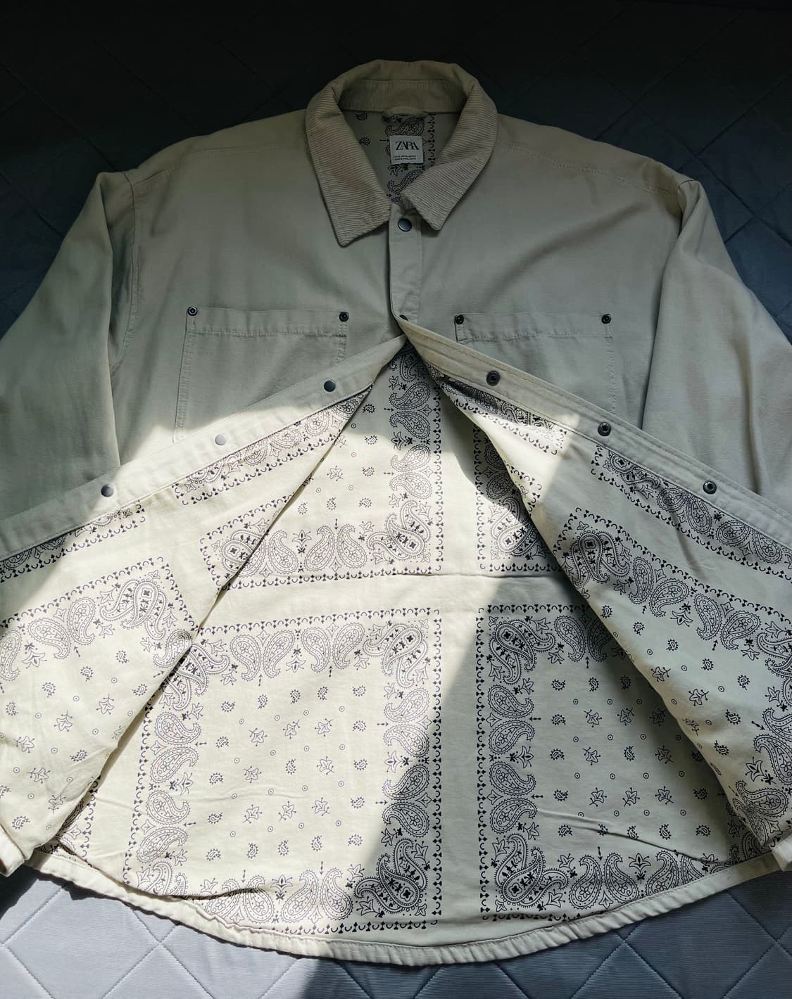 Zara 셔츠 자켓 XL 상품이미지2