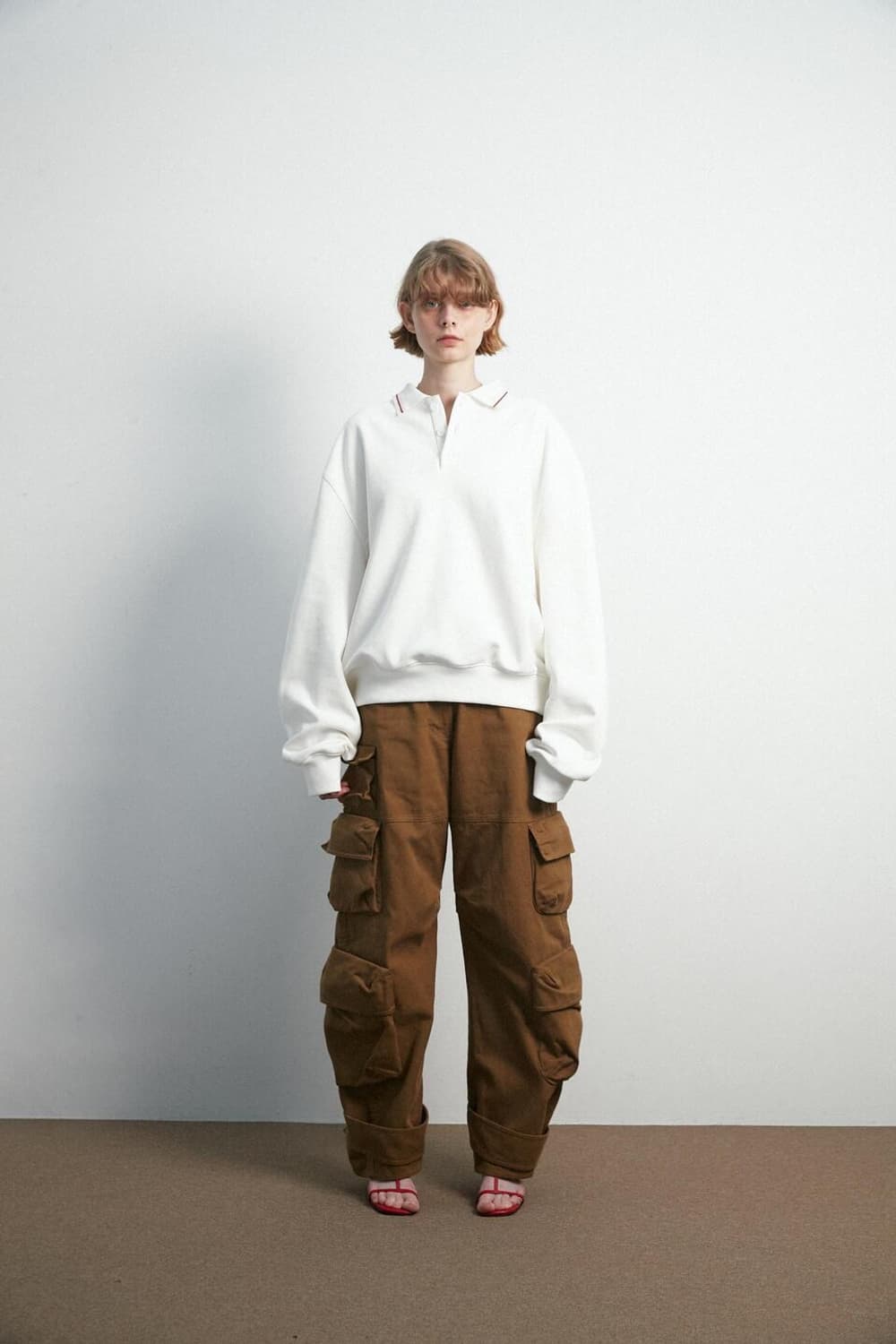 문선 빅포켓 카고팬츠  상품이미지2