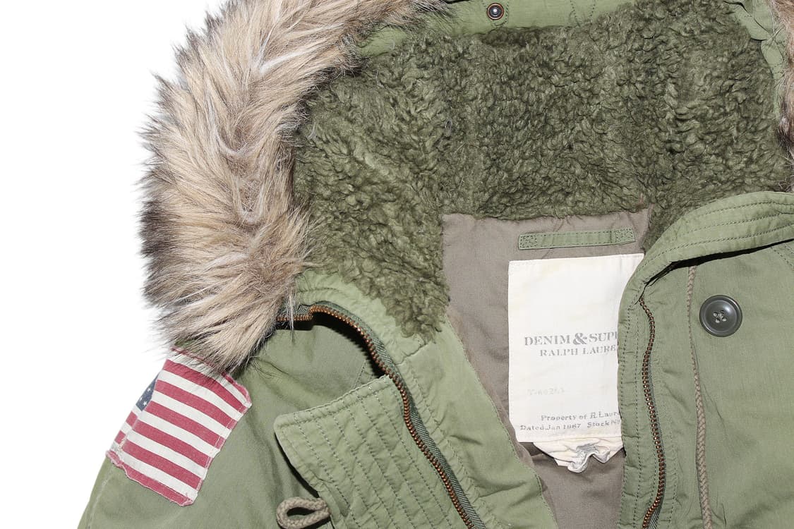 데님앤서플라이 플래그 N3B 파카 상품이미지5