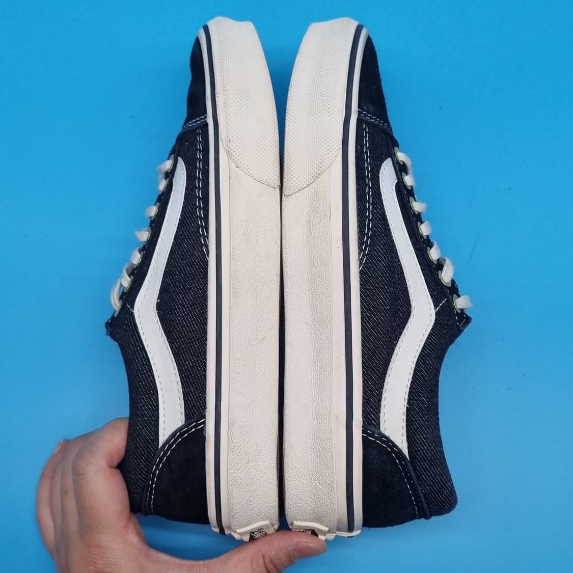 o 반스 올드스쿨 데님 여성스니커즈230 상품이미지5