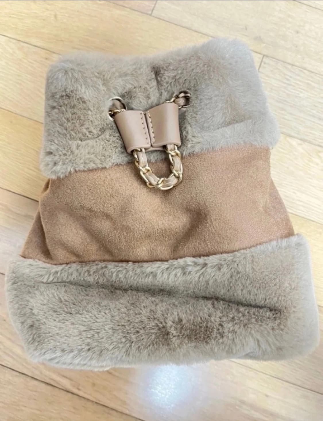 [새상품]브라운 퍼 가방 상품이미지2