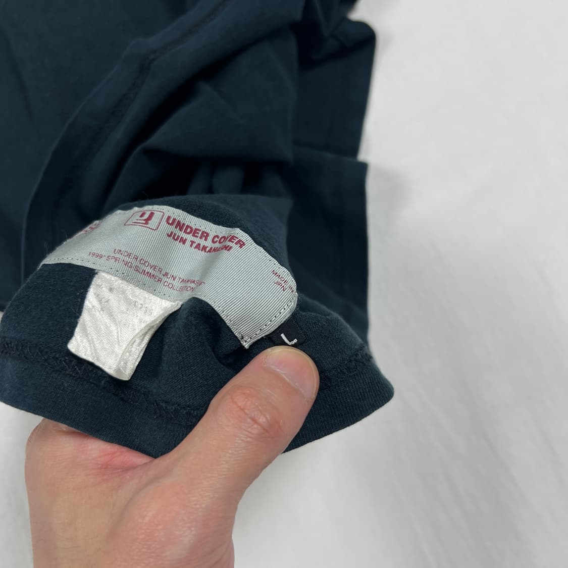 90‘s 99년도 언더커버 칠드런 포토 그래픽 반팔티 상품이미지8