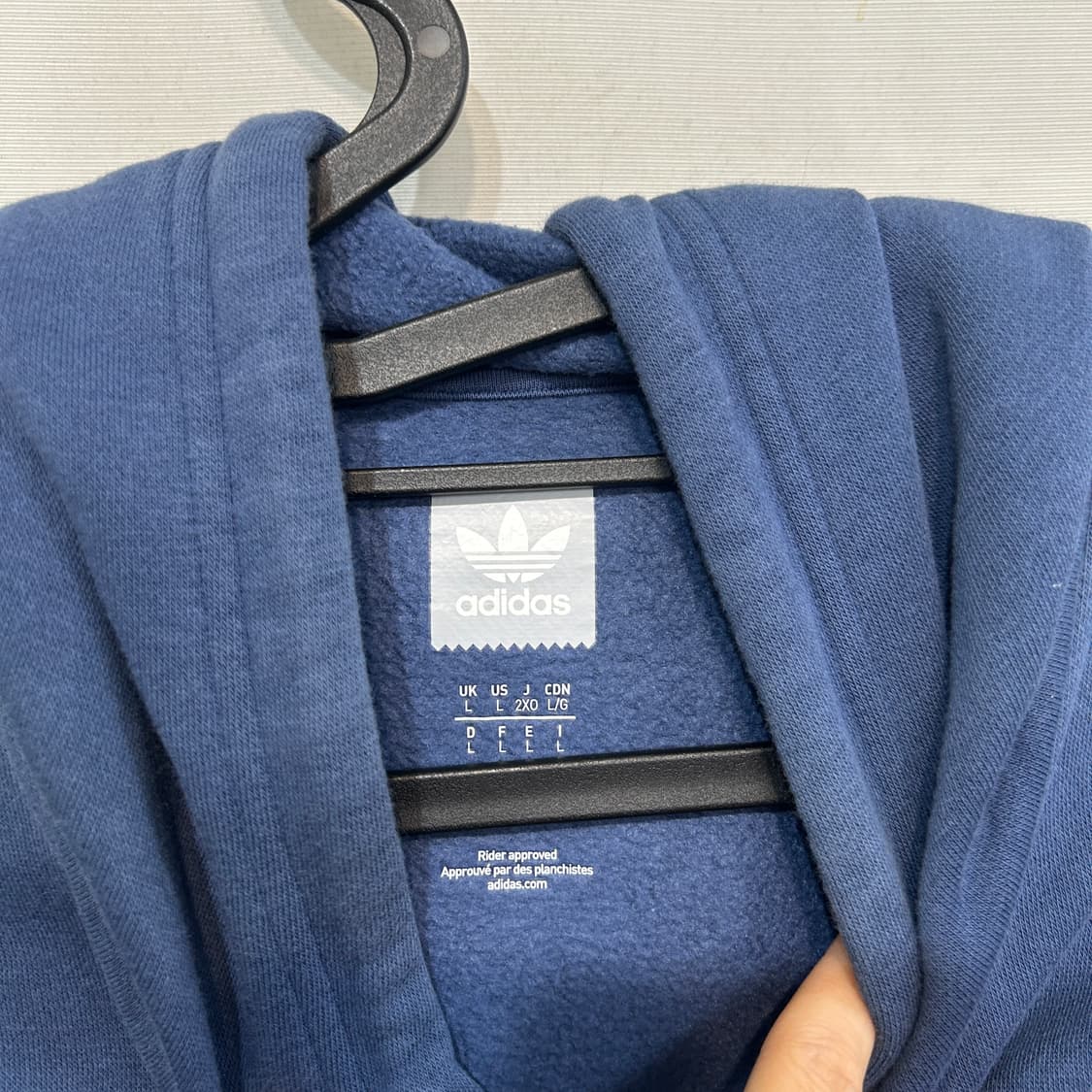 아디다스 남성 기모 후드티 2XL 상품이미지2