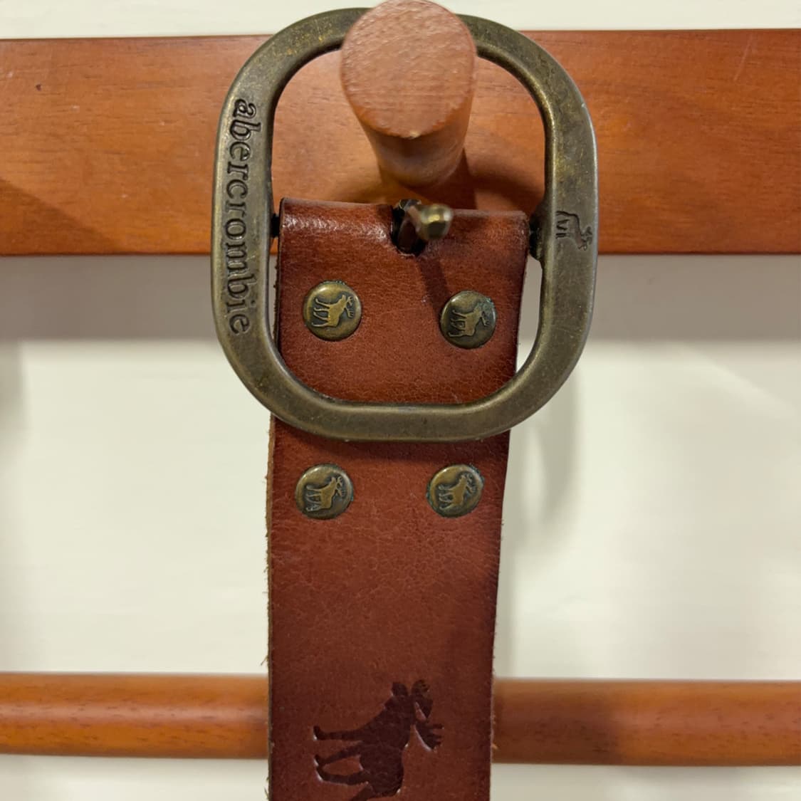 Abercrombie & Fitch Studded Leather Belt 상품이미지3