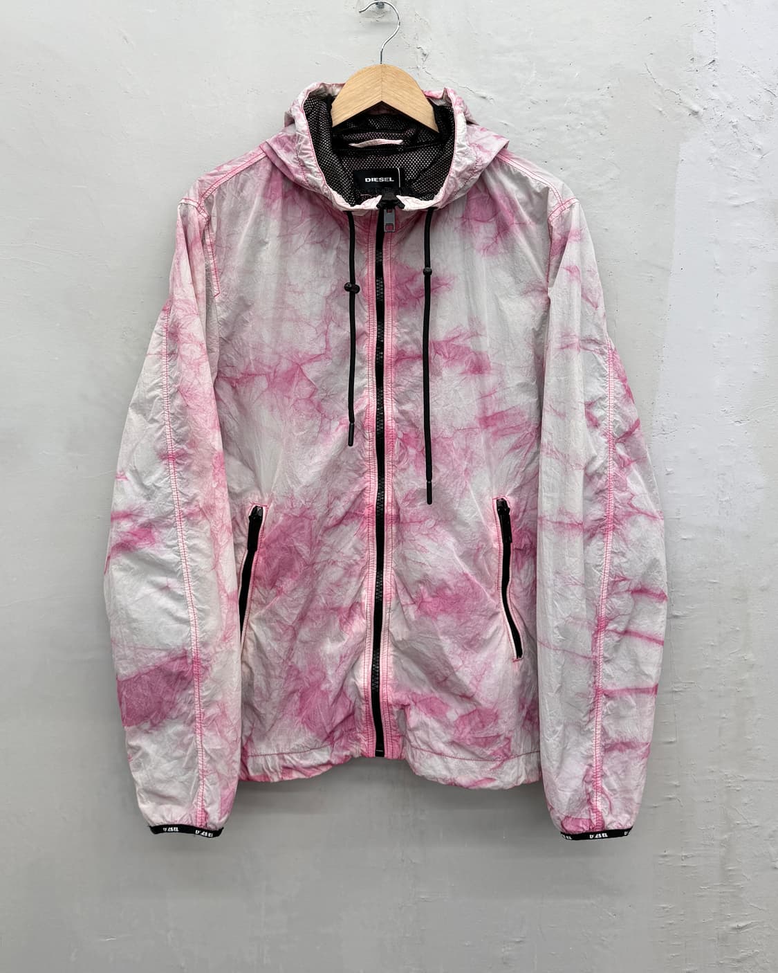 DIESEL 카모 ACID 나일론쉘 윈드 브레이커 자켓 상품이미지1