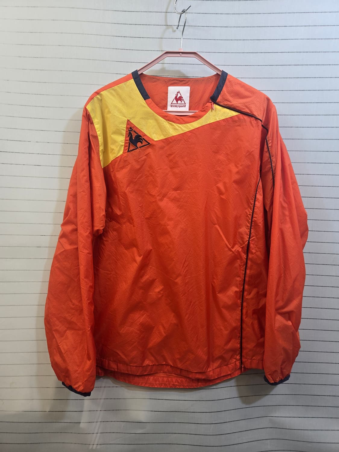 르꼬끄 스포르티브 오렌지 바람막이 상품이미지1