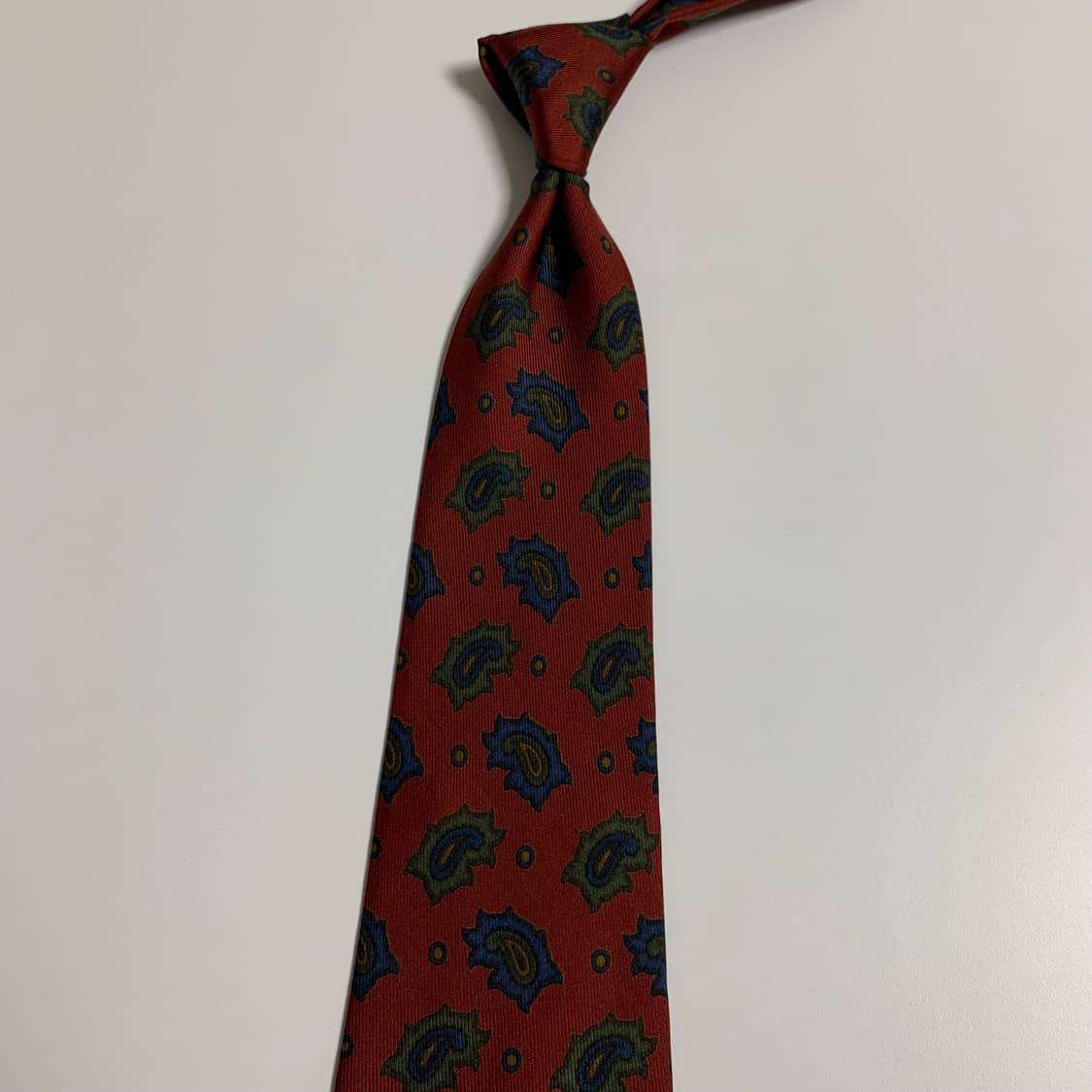 에트로(ETRO) 명품 100실크 클래식 정장넥타이 A+ 등급 상품이미지7