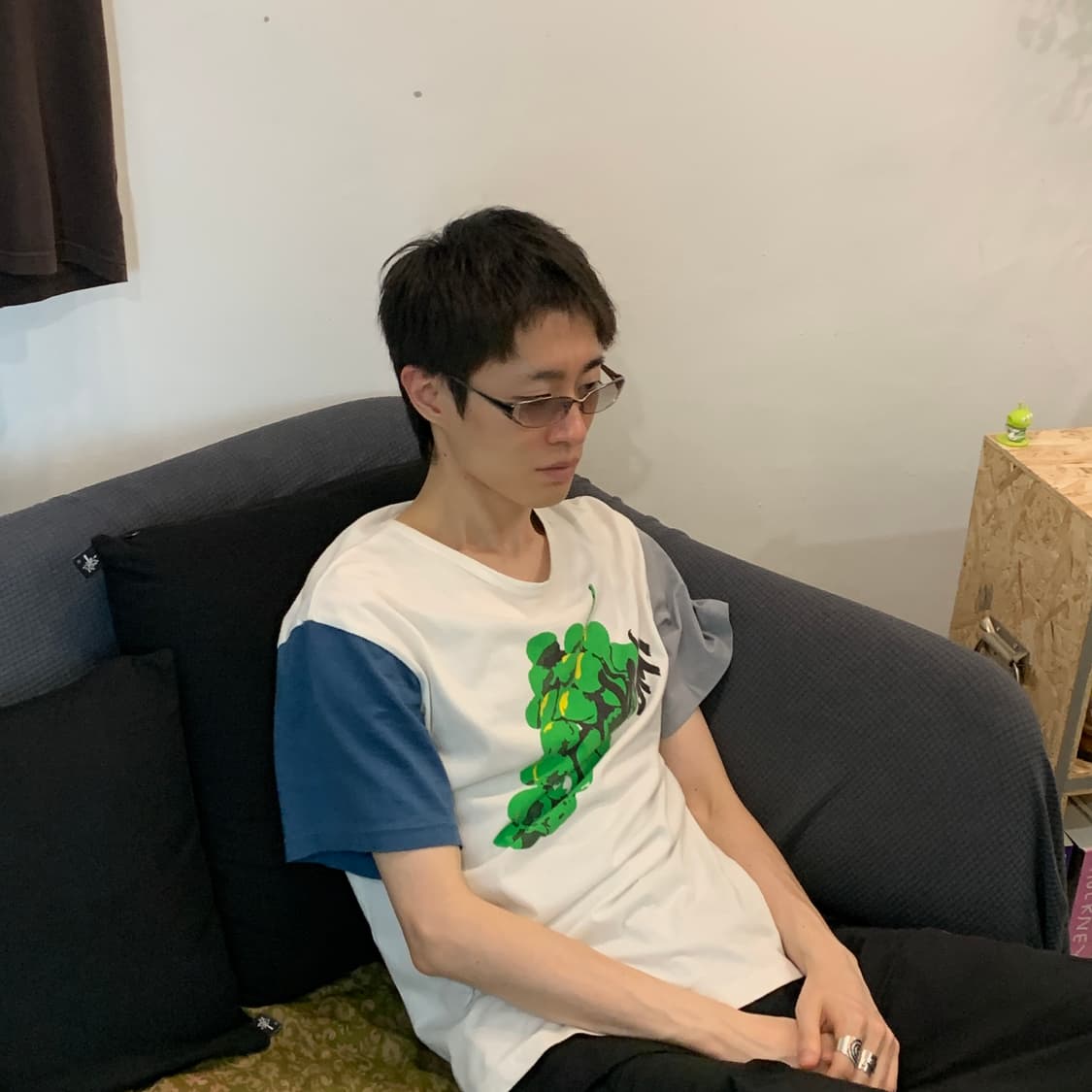 캐서린 햄넷 런던 아카이브 메탈 프레임 안경 상품이미지6