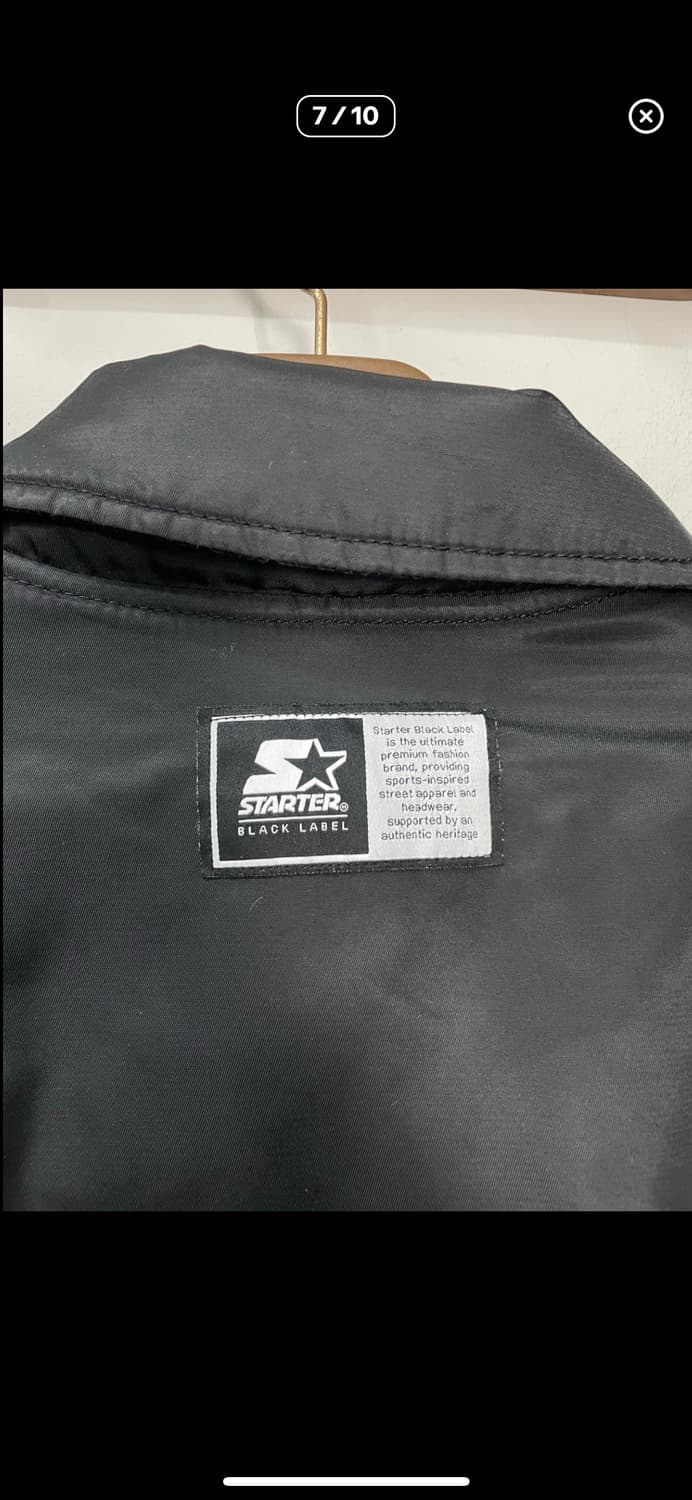 스타터 MA-1 블랙 투포켓 자켓 A3204 상품이미지7