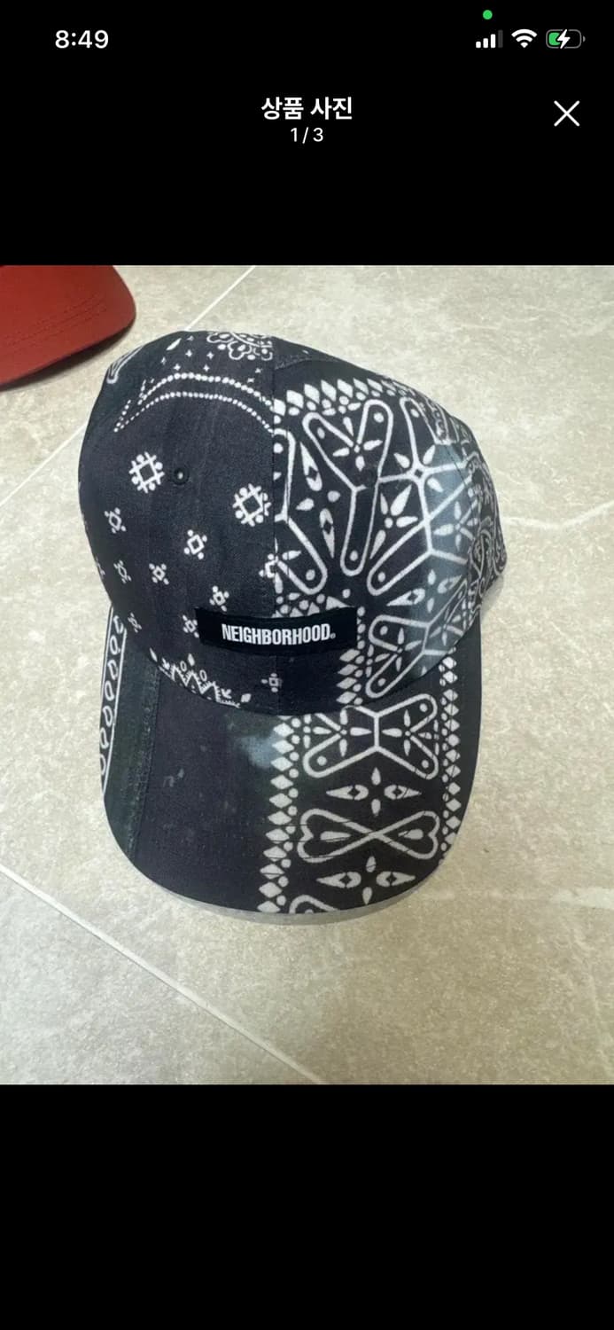 네이버후드 반다나 볼캡 상품이미지1
