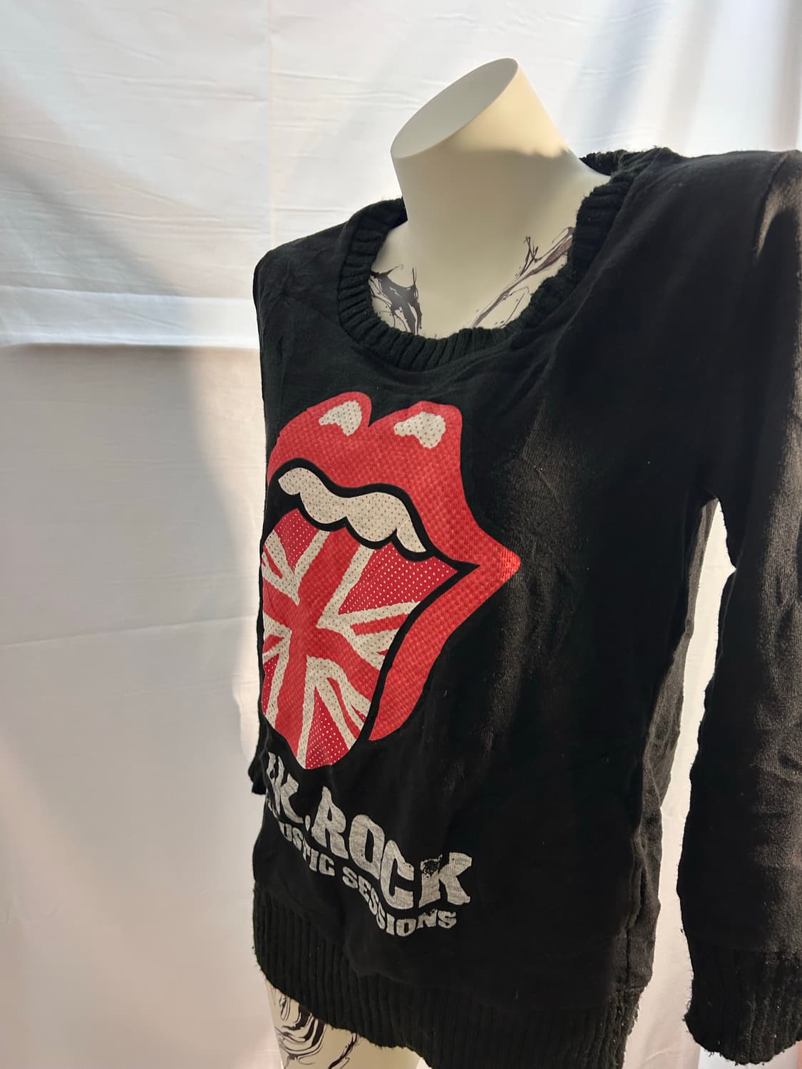 Rolling stones union jack punk sweater 상품이미지3