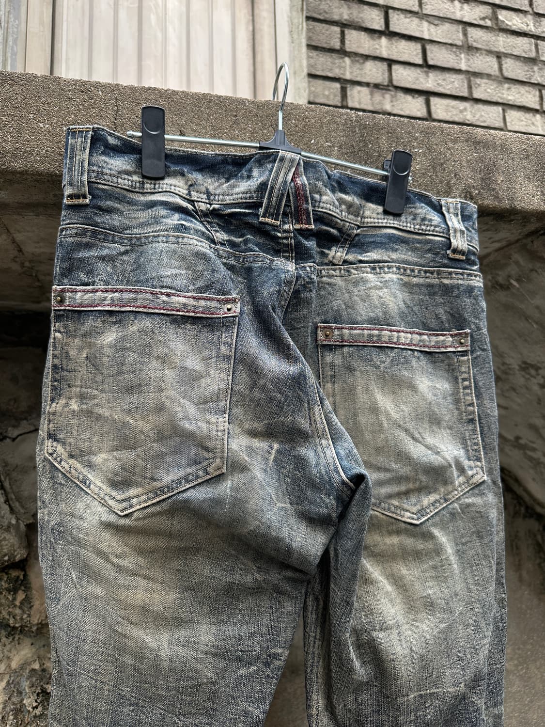 Superubis distressed denim jeans 상품이미지6