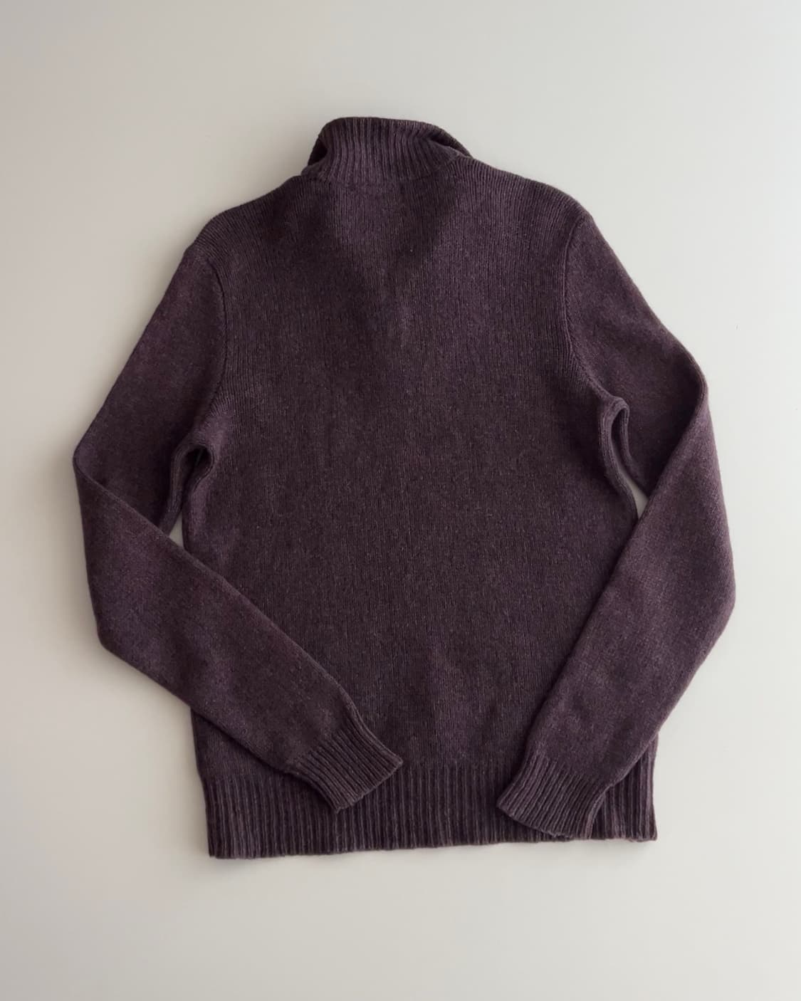 폴로 랄프로렌 메리노울 & 앙고라 반집업 니트 L 상품이미지2