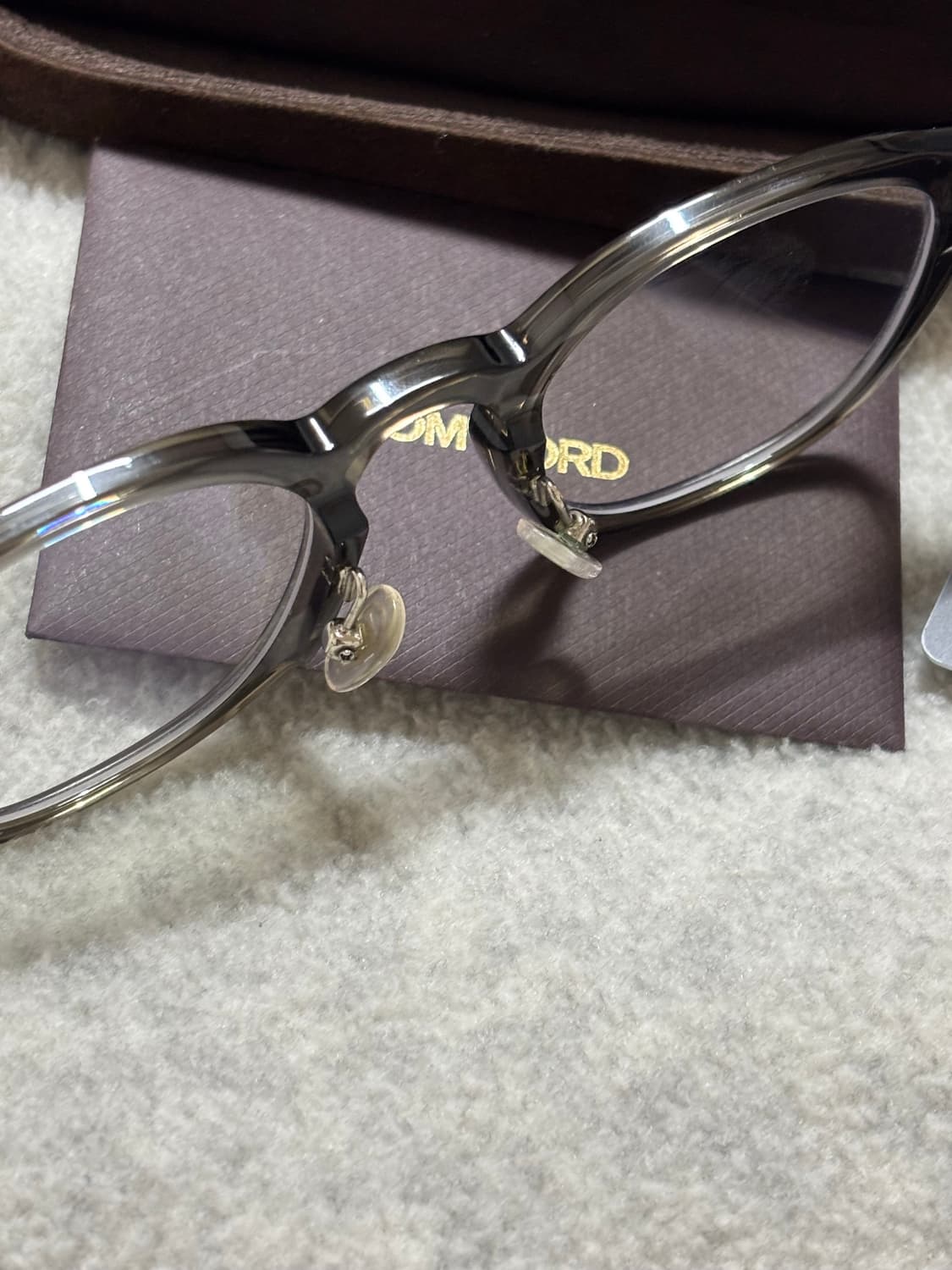 톰포드 TF6000-057 그레이 이청아안경 상품이미지3