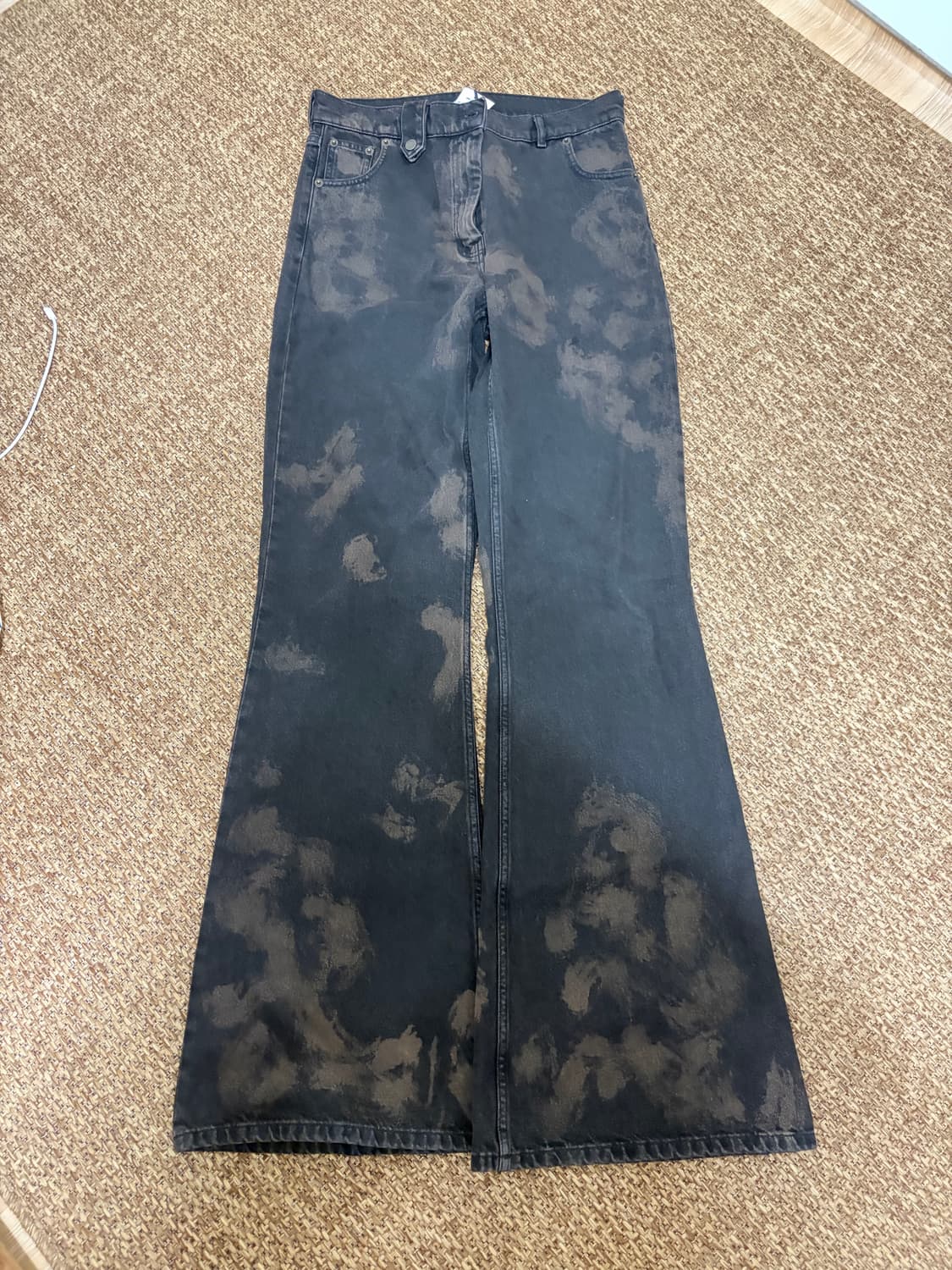 에곤랩 세미 와이드 레그 데님 M 상품이미지2