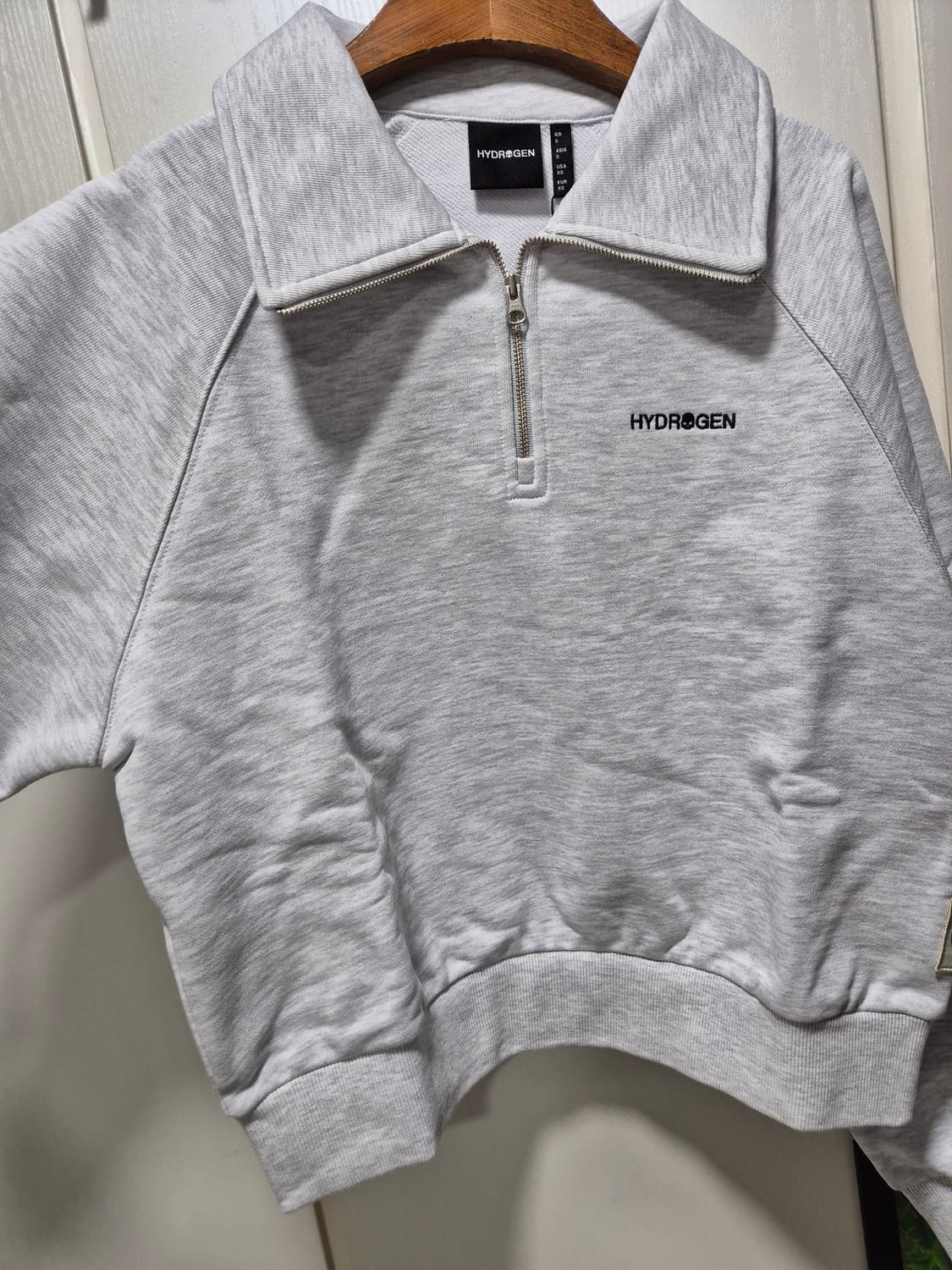 (세일)(새상품)하이드로겐 집업 맨투맨 그레이 상품이미지7