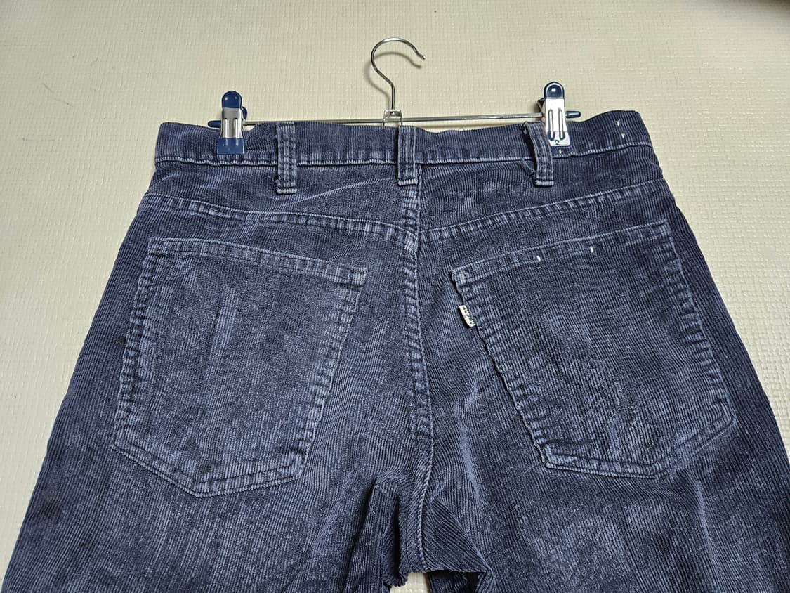 80s levi's 519 코듀로이 팬츠 31사이즈 화이트탭 상품이미지3