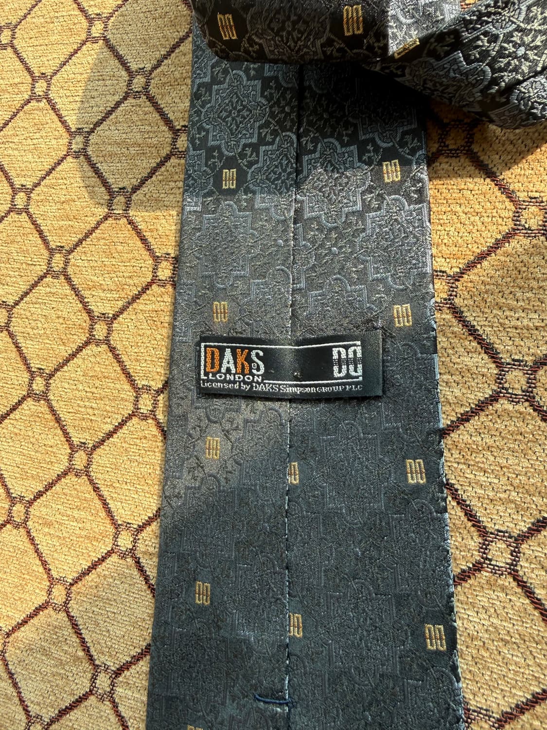Daks 딥 네이비 넥타이 상품이미지3