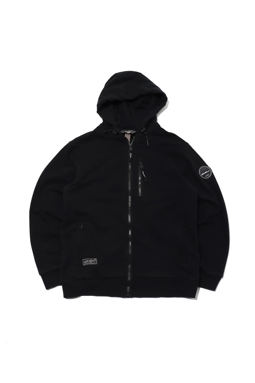 EDDIE BAUER 블랙 기모 후드집업 size 95 상품이미지1