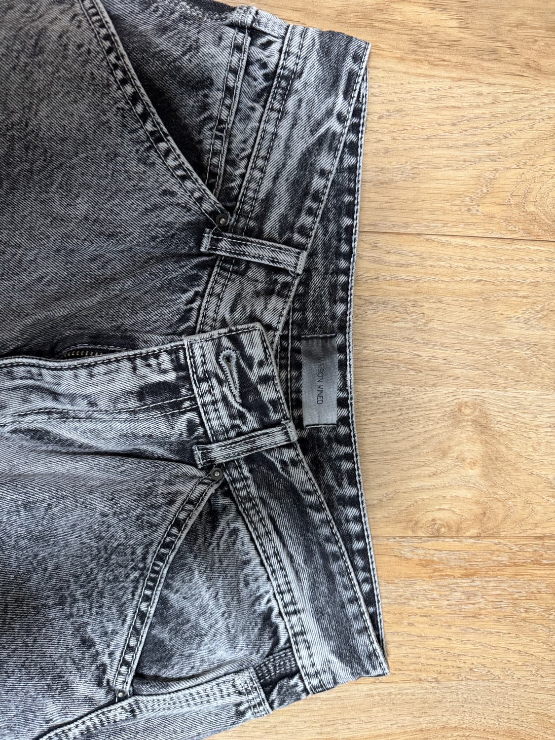 매종미네드 카펜터 팬츠 라이트 그레이 상품이미지3