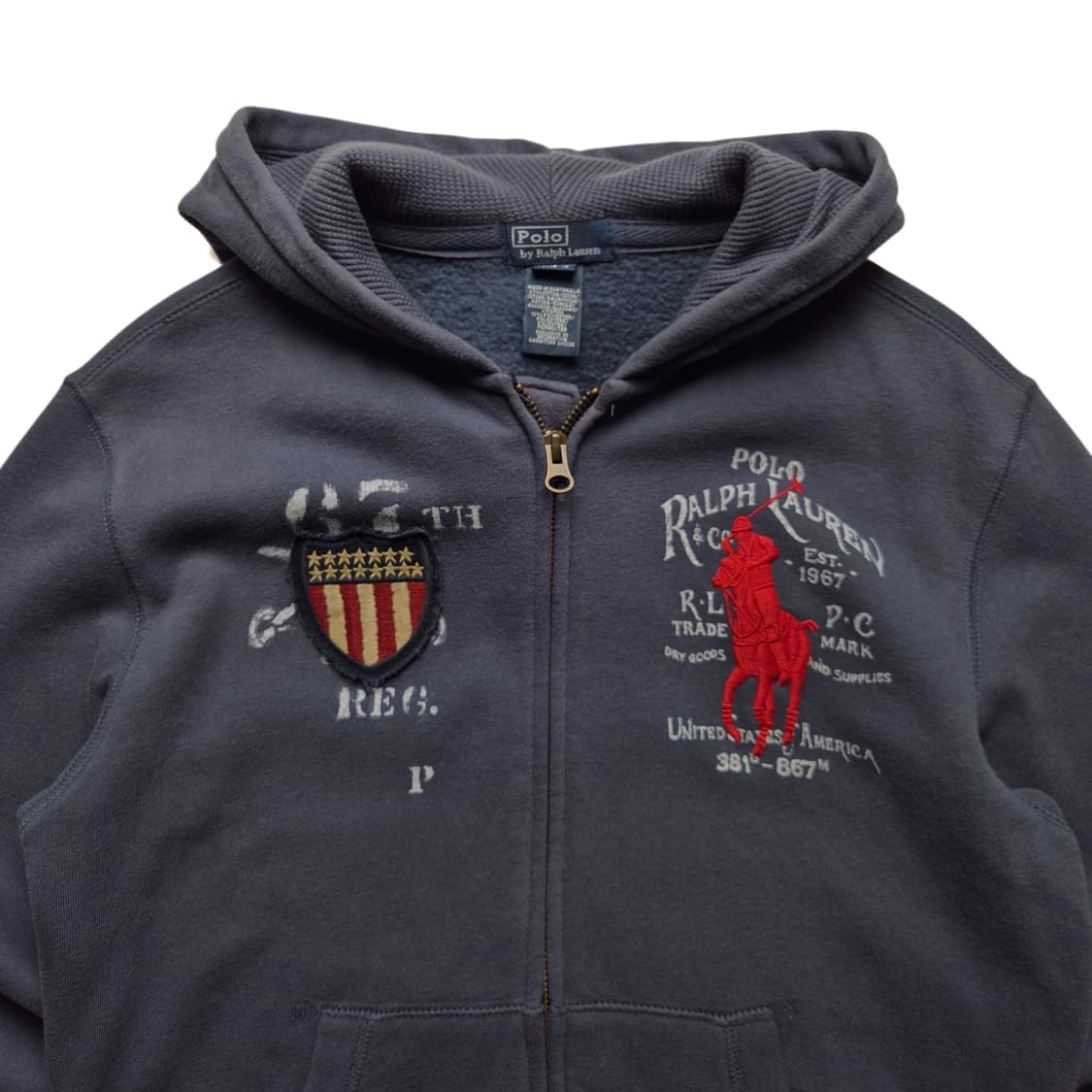 [XS] 폴로 랄프로렌 빅포니 후드집업 상품이미지3