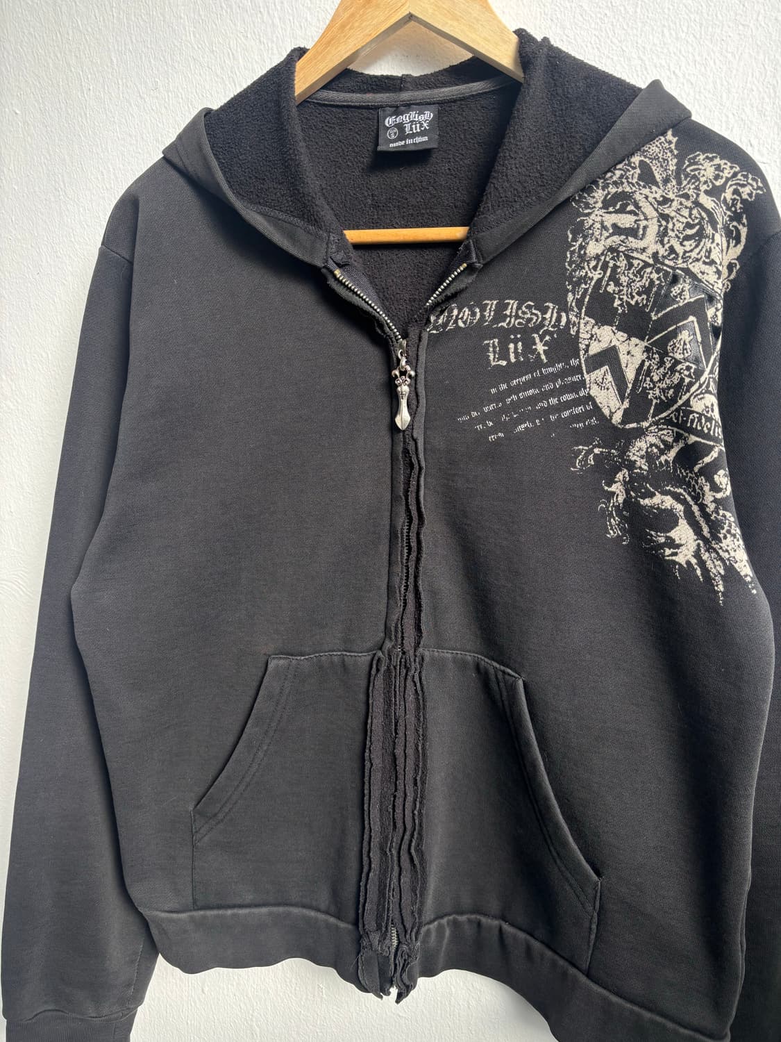 Vintage Graphic Hood Zip-Up 상품이미지4