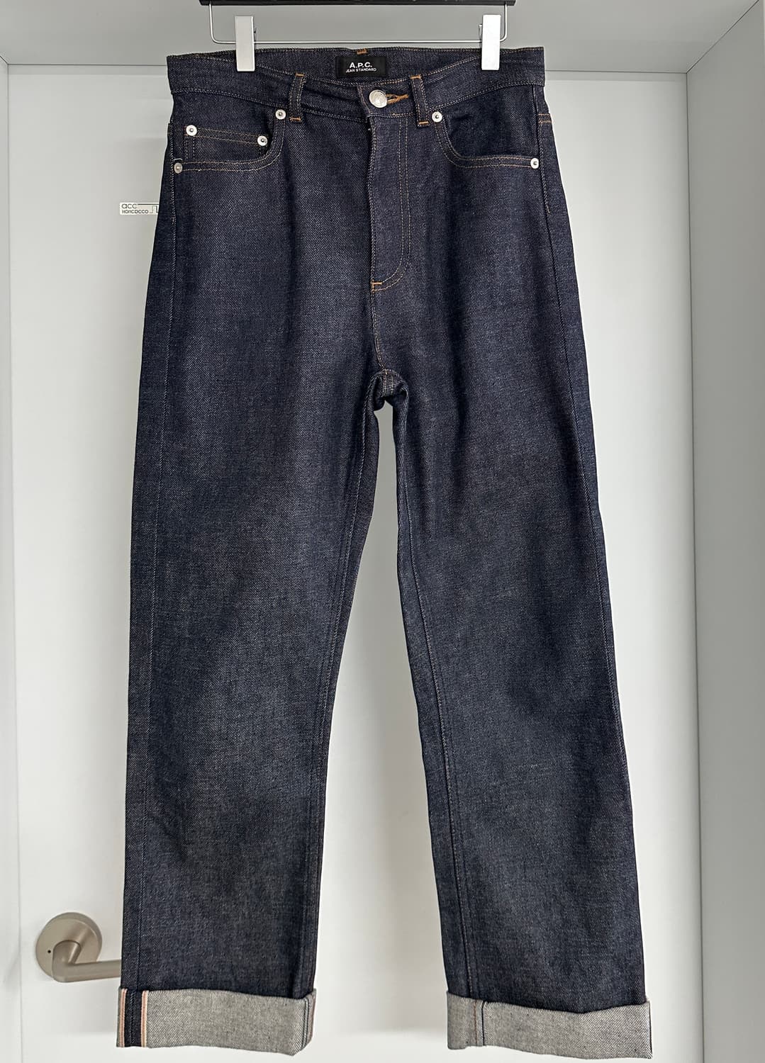 [아페세 /A.P.C ] 여성 생지 셀비지 데님 상품이미지1
