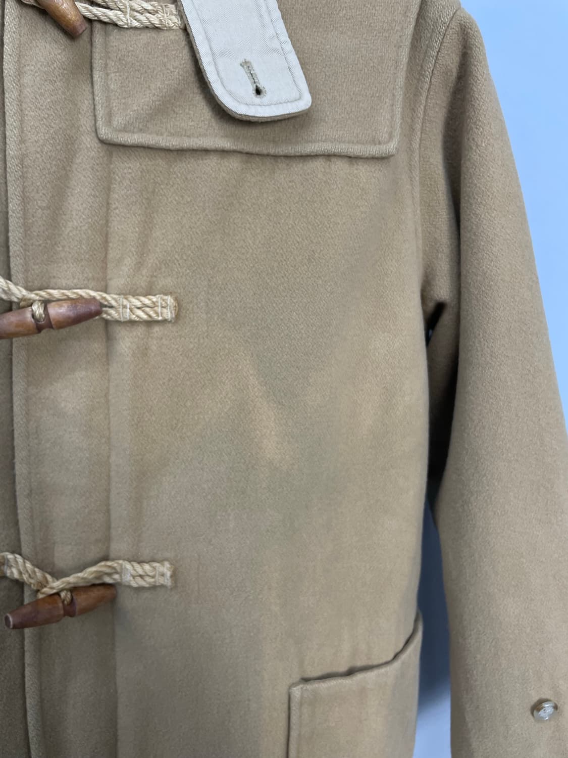 폴로 랄프로렌 베이지 울 혼방 더플 코트 H1947 상품이미지6