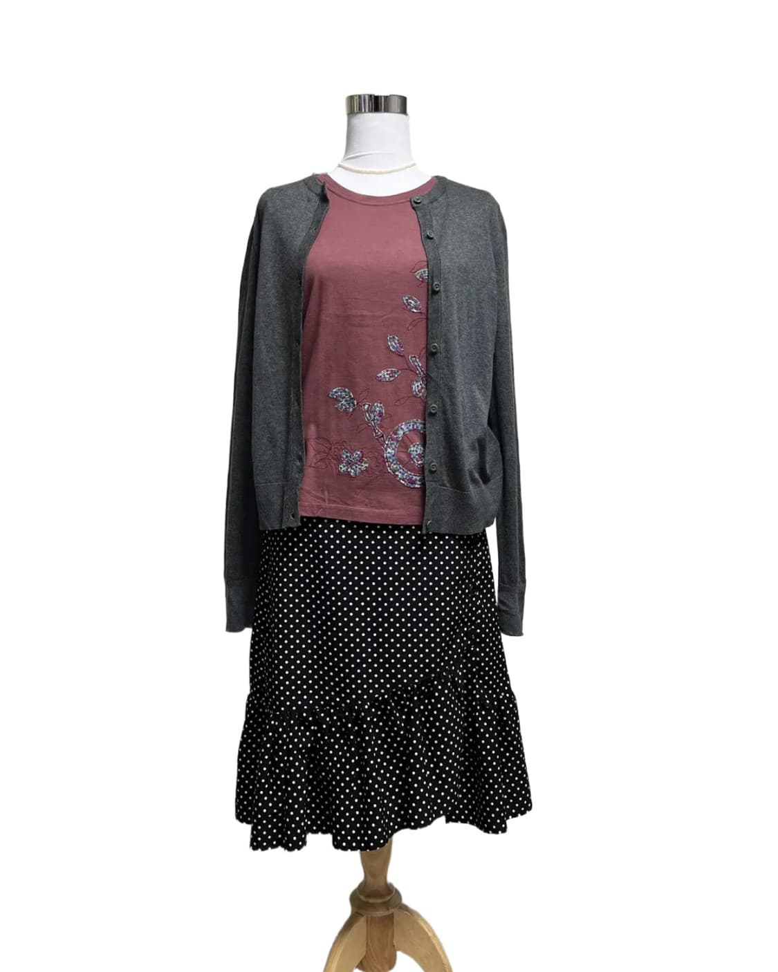 Dots pattern mermaid skirt 상품이미지5
