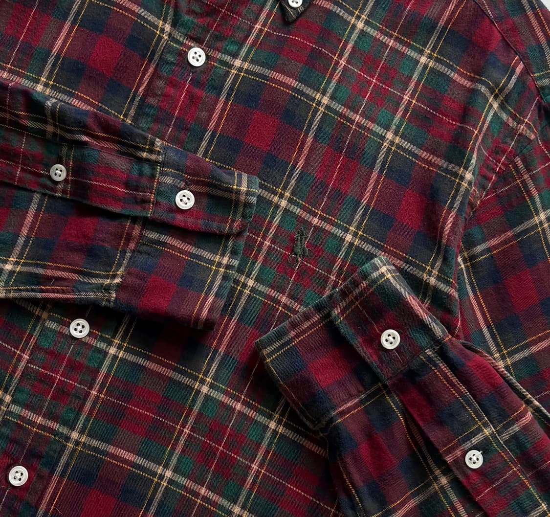 Polo 폴로랄프로렌 타탄 체크 셔츠 상품이미지3