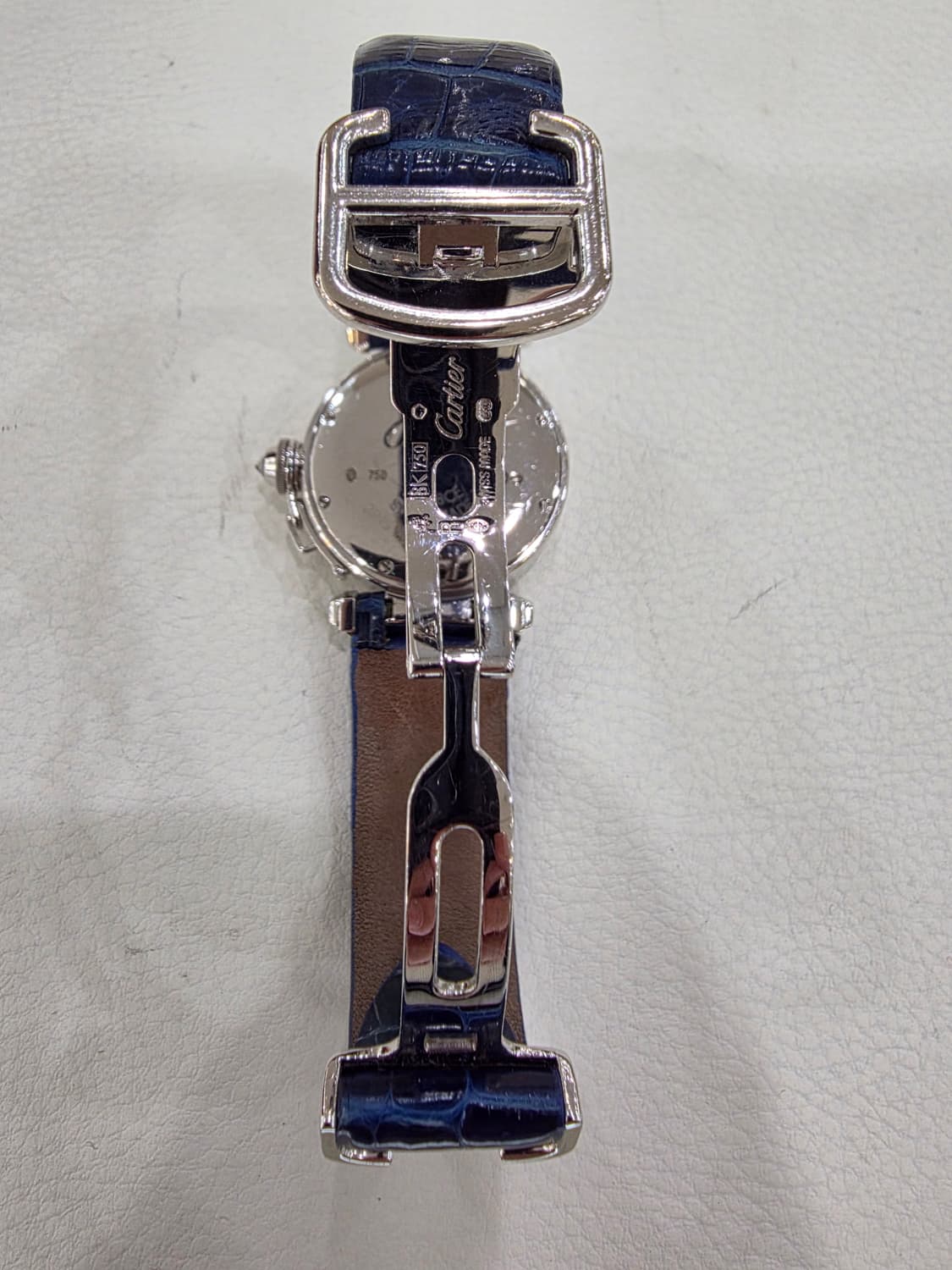 까르띠에 파샤 금통 다이아 시계 정품 상품이미지5