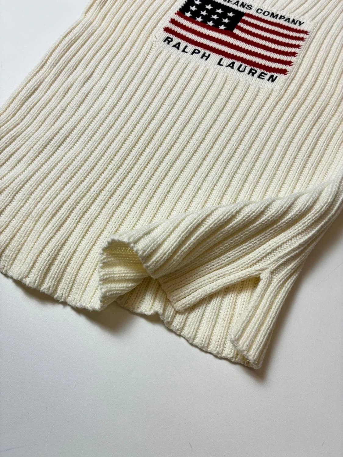 폴로진스 00's 성조기 니트 슬리브 리스 PN8355 상품이미지5