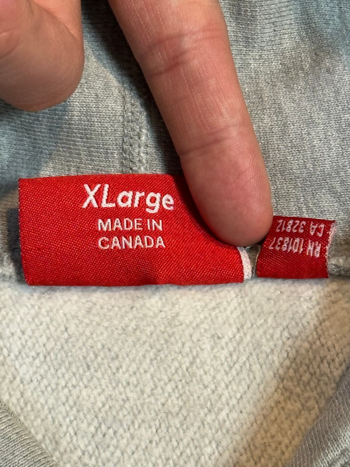 17FW 슈프림 SUPREME 박스로고 후드티 그레이 상품이미지9