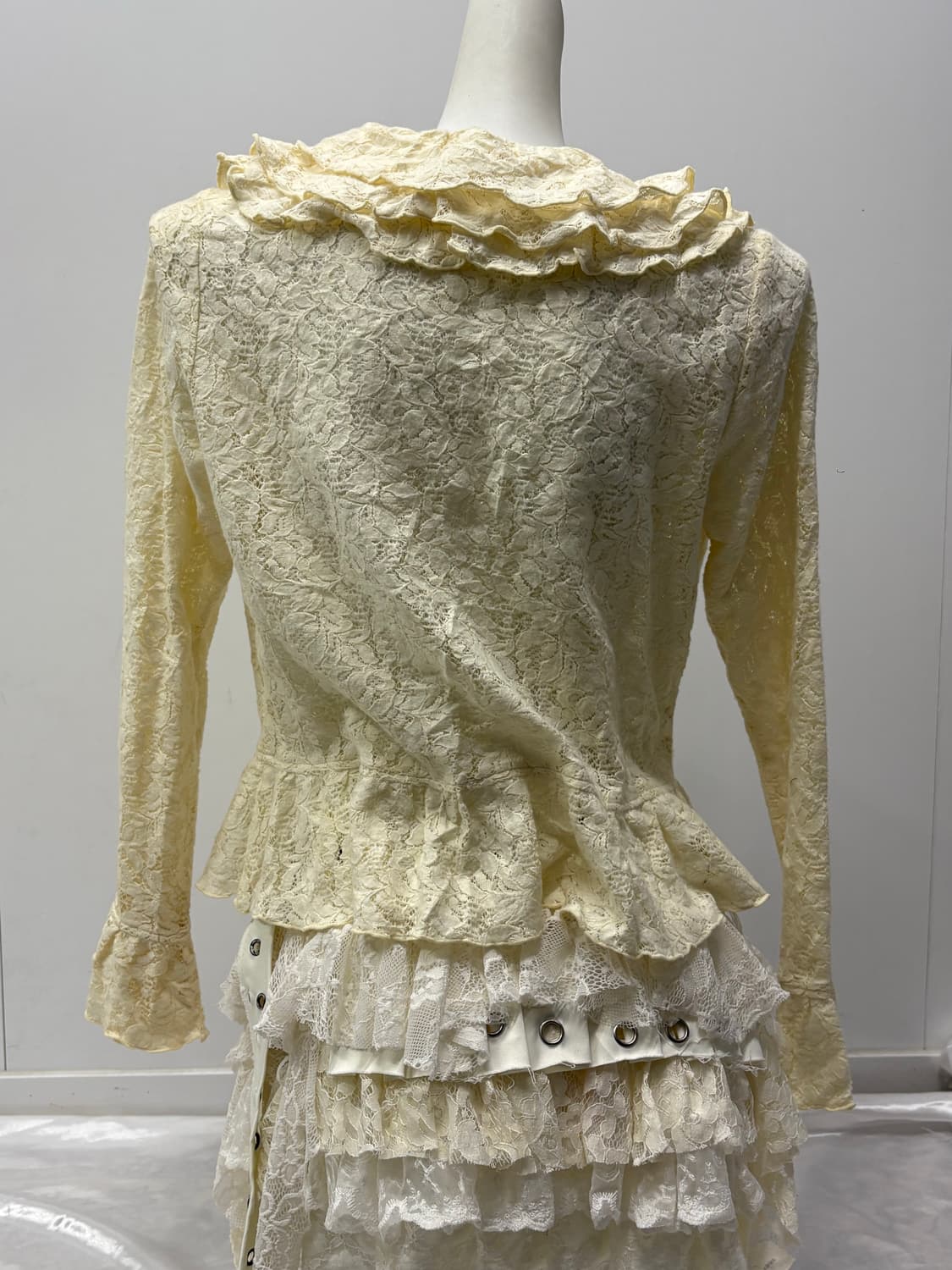 리본 레이스 가디건 상품이미지5