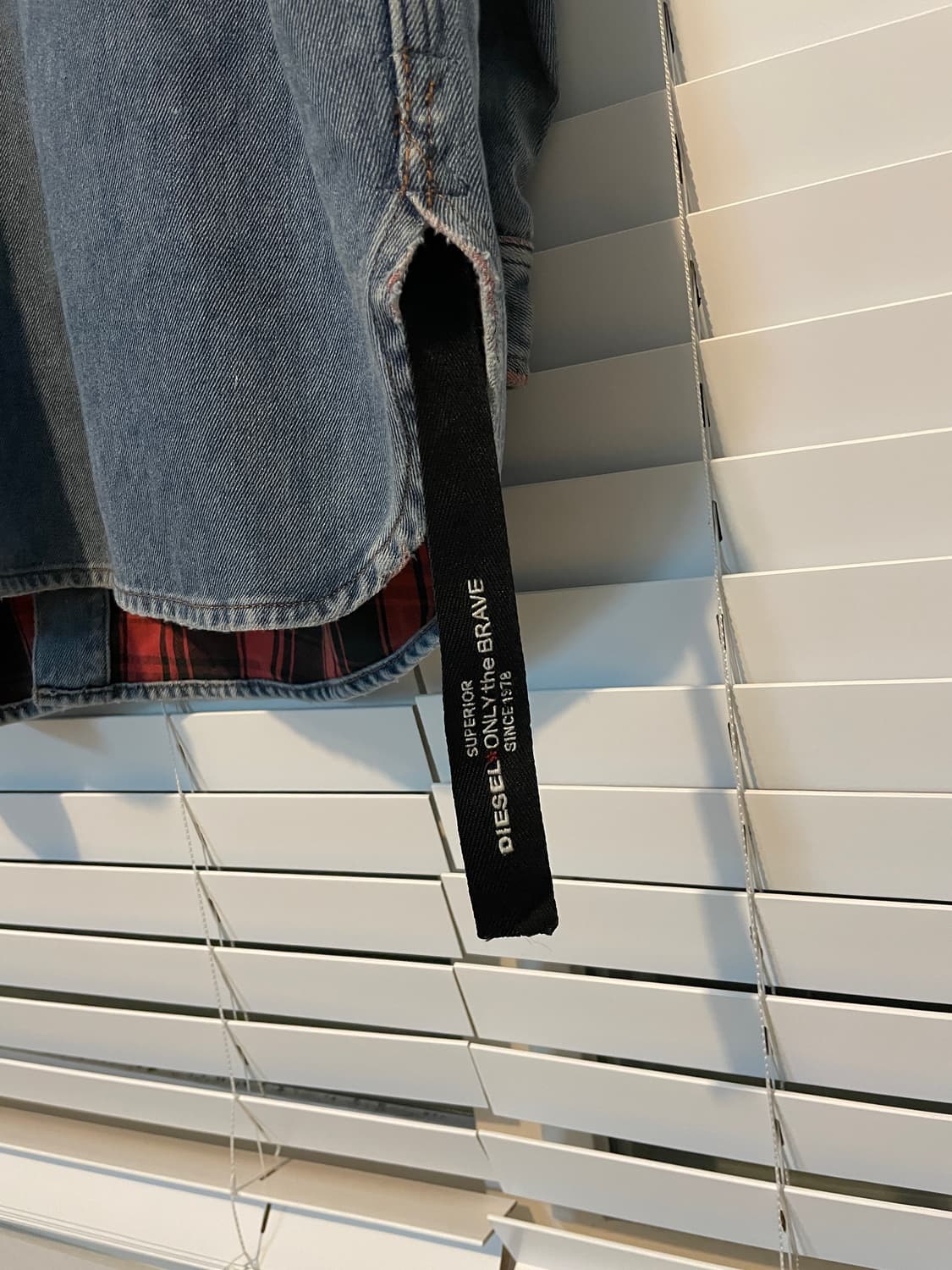 디젤 디스트로이드 레이어드 셔츠 자켓 상품이미지9