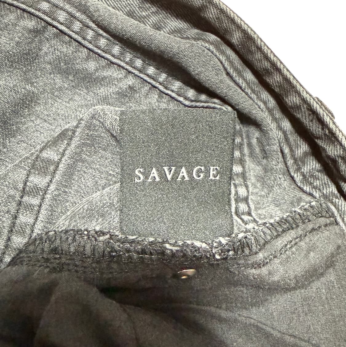 세비지(SAVAGE) 디스트로이드 데님 XL 상품이미지5