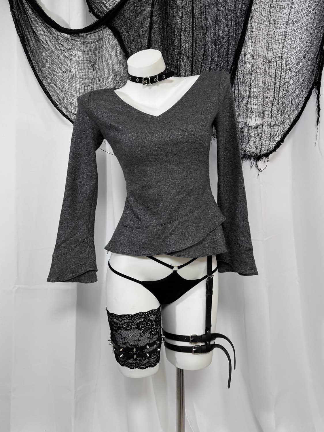 glitter blouse 상품이미지1