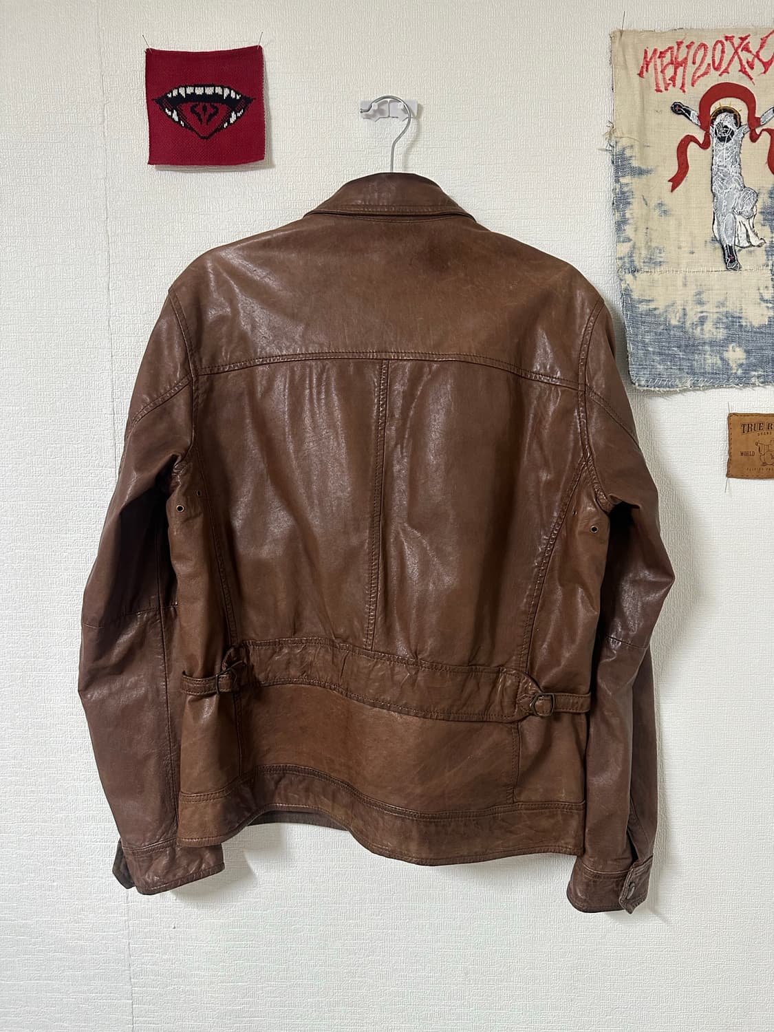 Massimo Dutti 카우하이드  레더자켓 상품이미지4