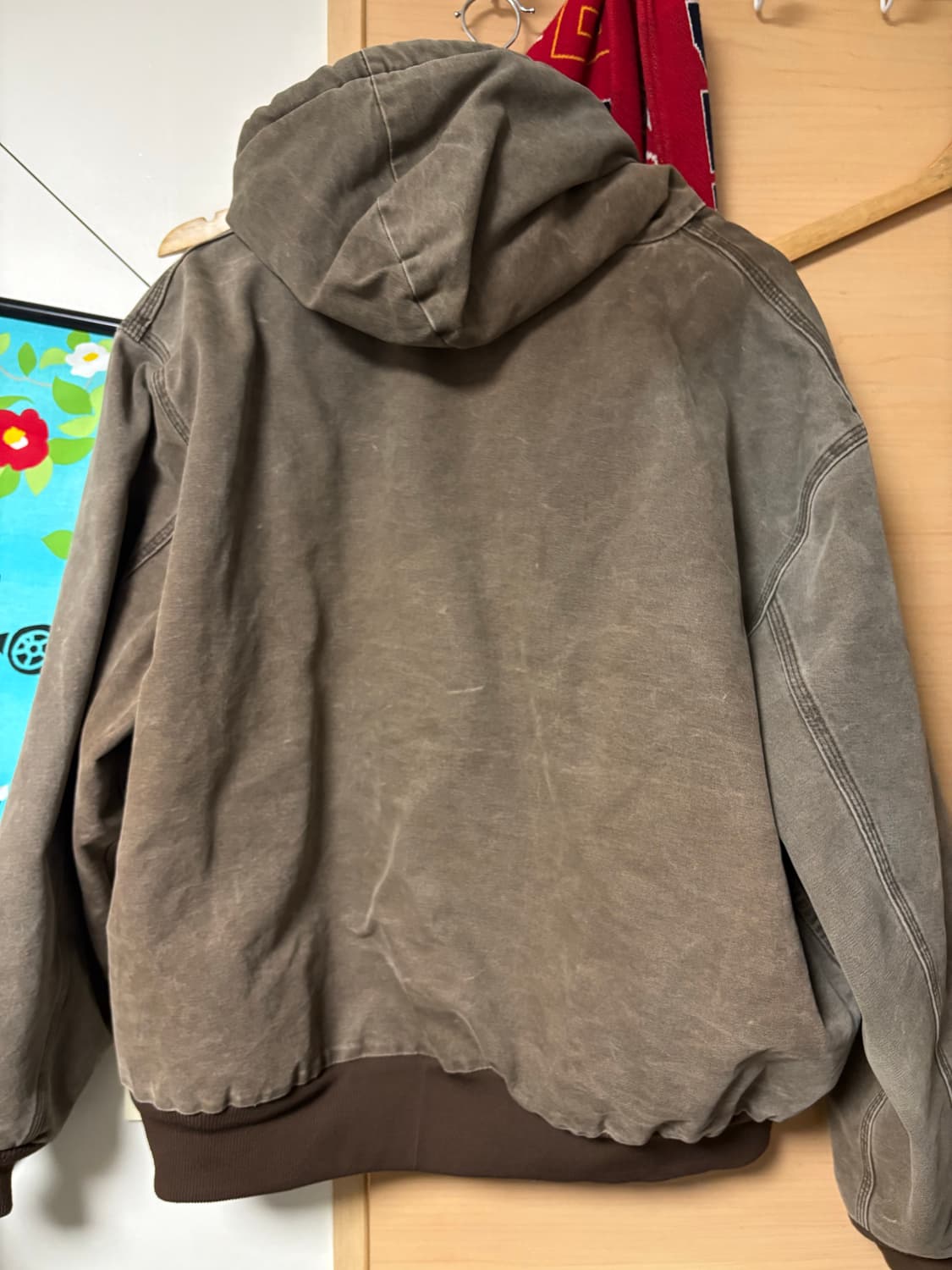 01칼하트 액티브자켓 J68 체스트도넛 XXL 상품이미지2