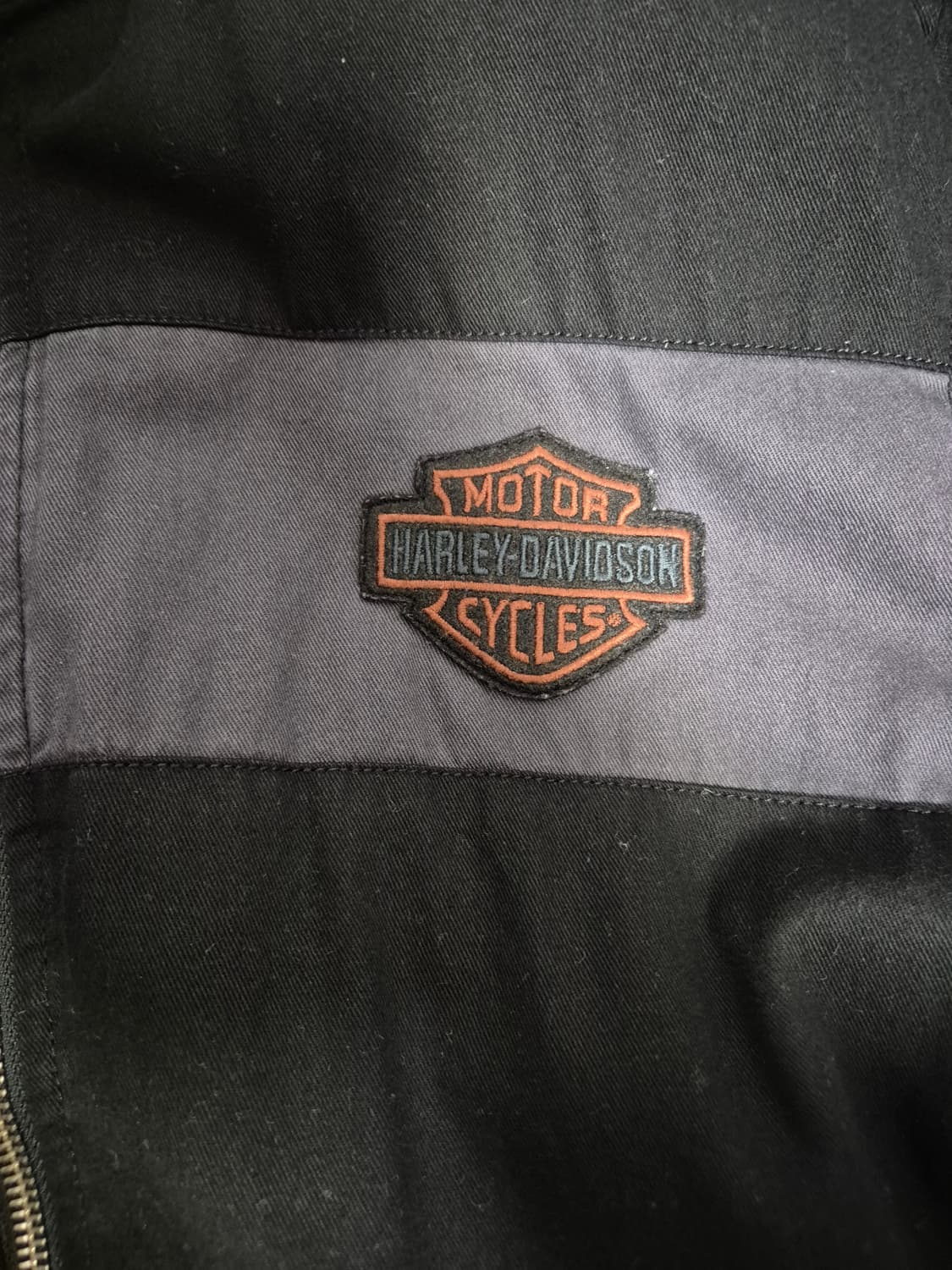 할리데이비슨 레터링 코튼 자켓 상품이미지5