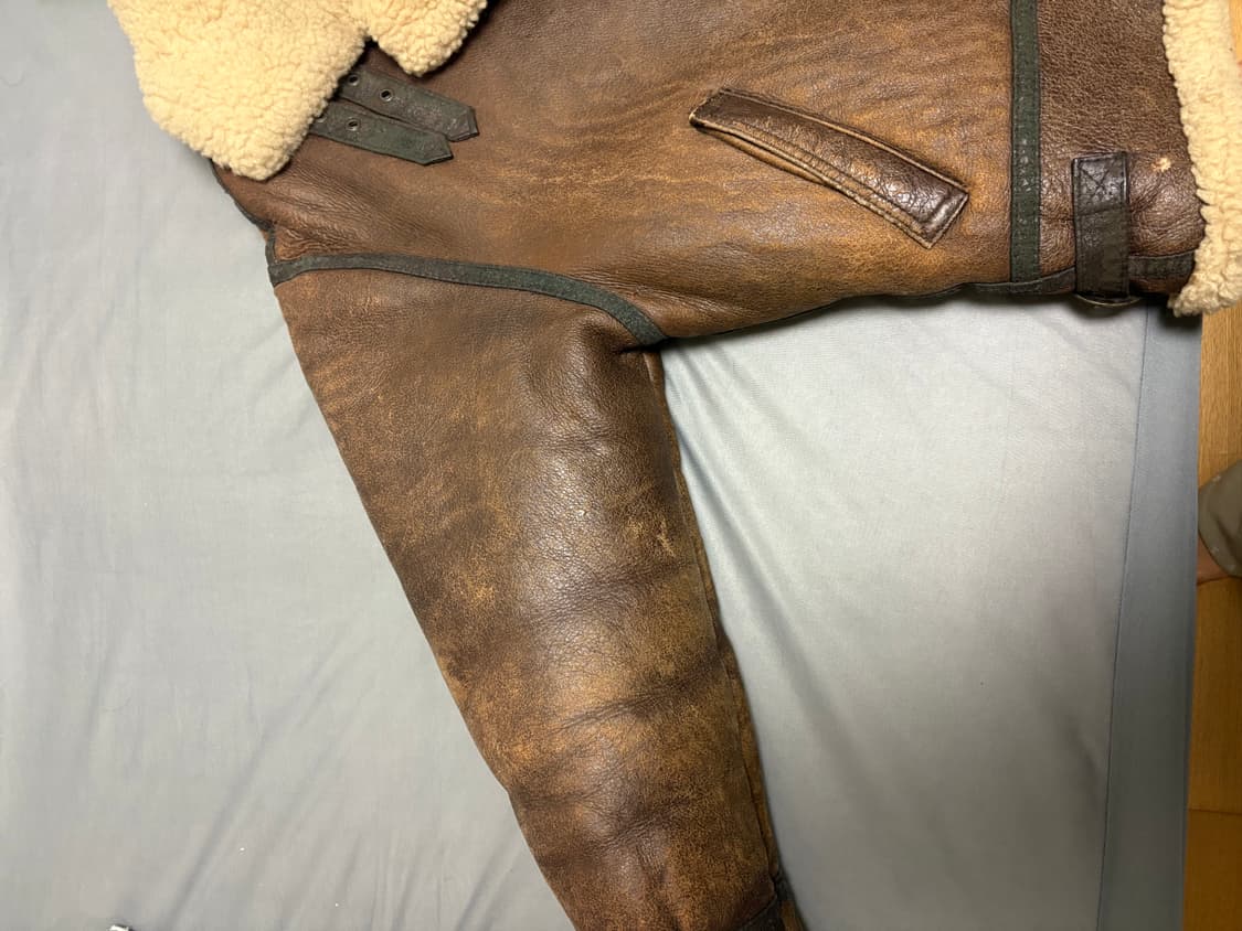 빈티지 B-3 무스탕 자켓 L 상품이미지3