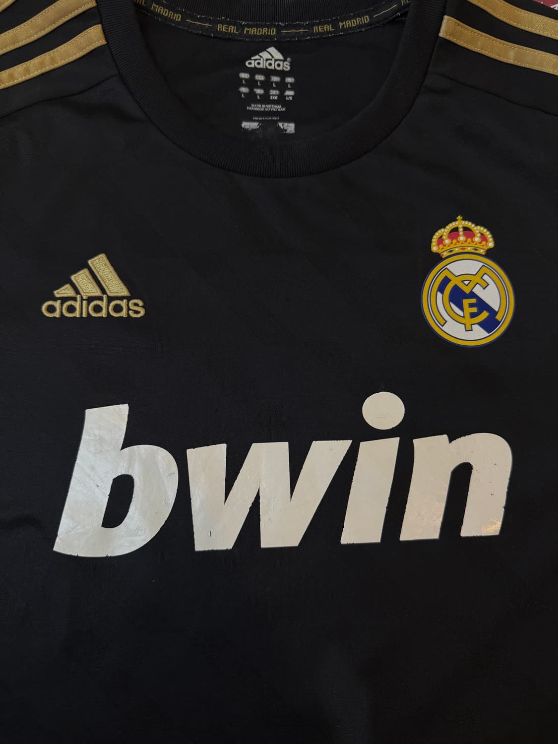 [L/105]11-12 레알 마드리드 어웨이 카카 유니폼 V13642 상품이미지5